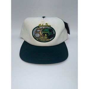 Vintage John Deere K-Products 50 Series Combines Hat Snapback NWT USA Mad